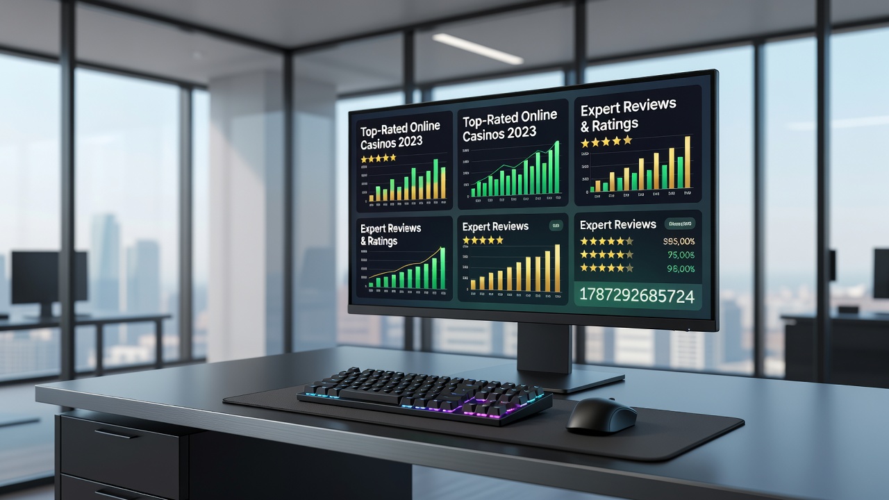 Detailed breakdown of casino game libraries and software certifications displayed on review aggregation sites