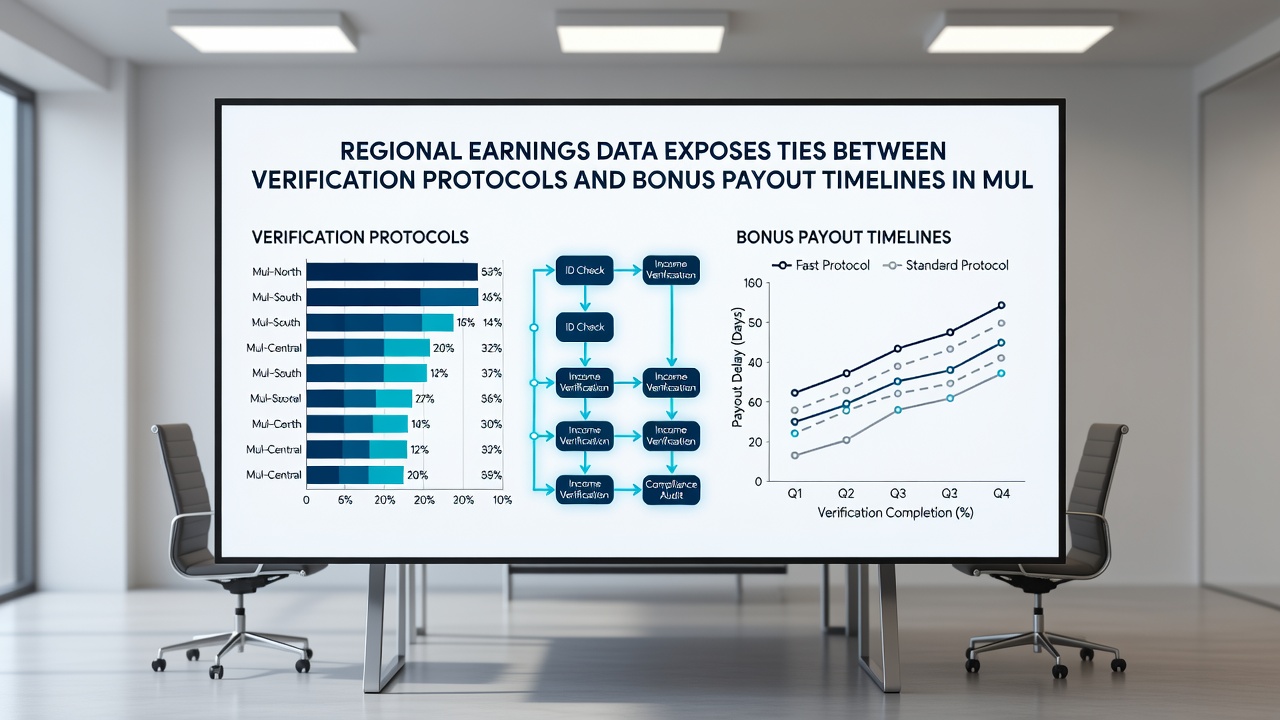 Infographic illustrating bonus payout timelines linked to verification steps in multi-state casino operations